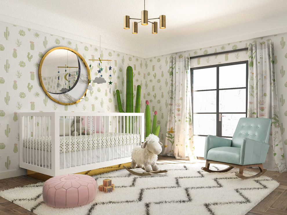 Inspiration for a traditional nursery in Orange County.