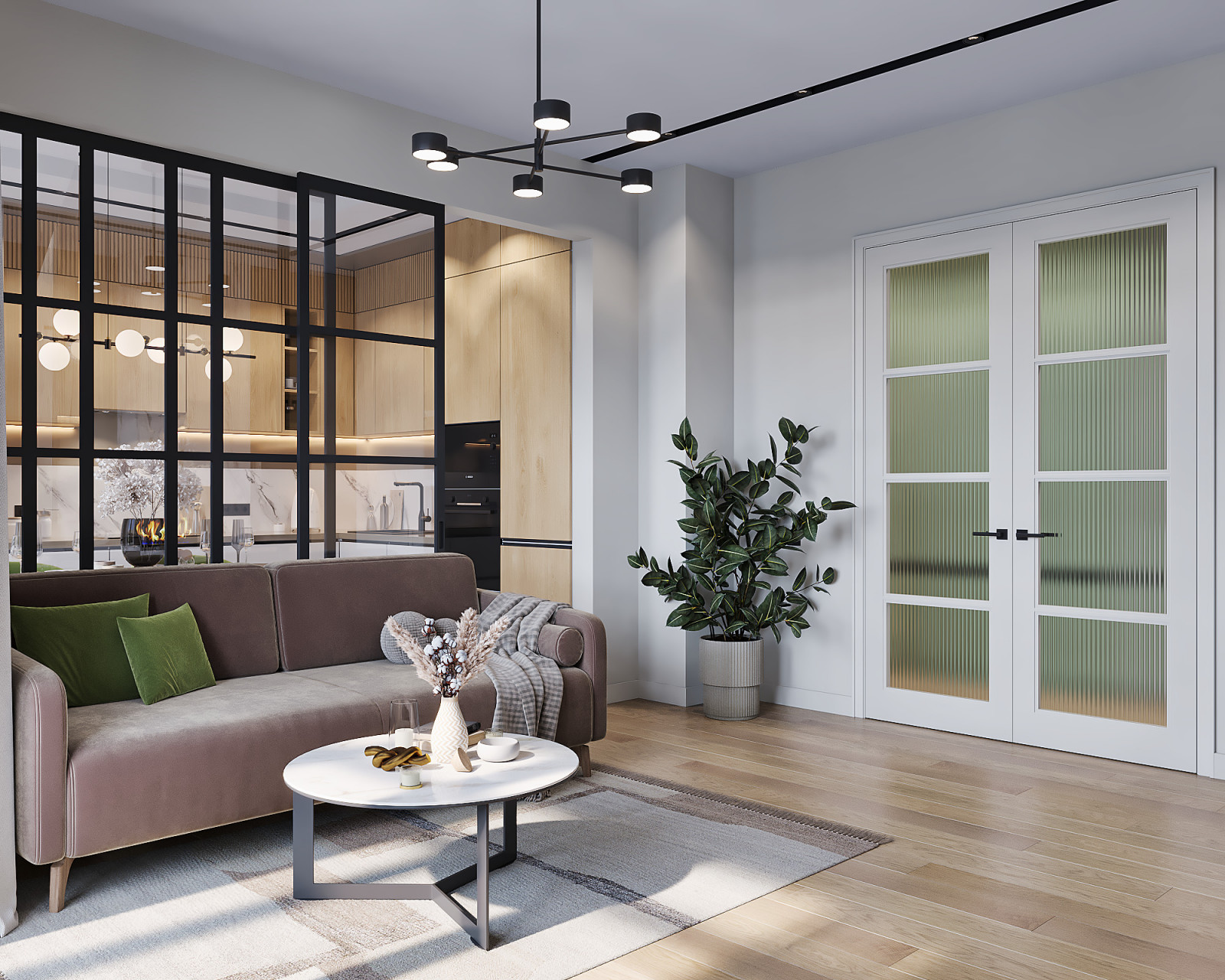 Дизайн проект квартиры, г. Ростов-на-Дону, 80 кв.м.