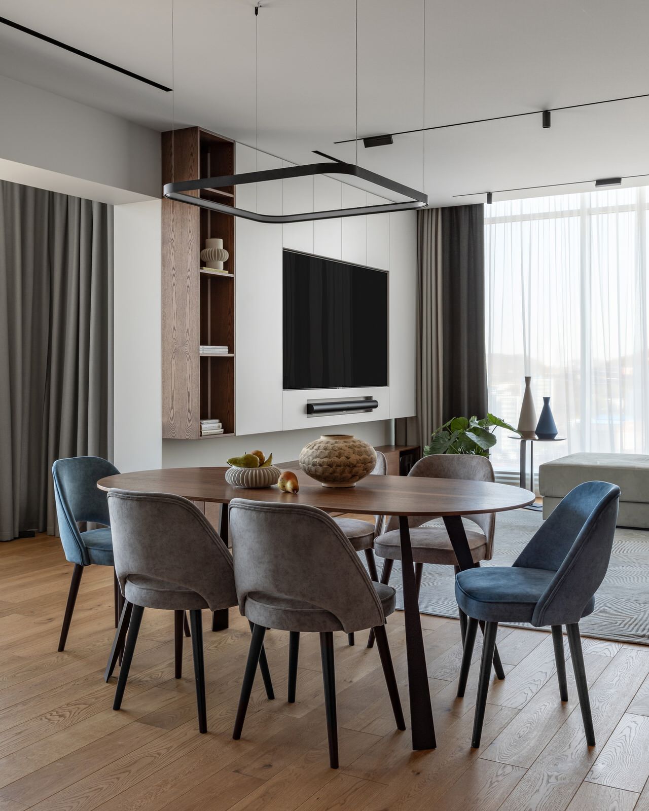 Реализованный дизайн-проект квартиры в ЖК "Высота"