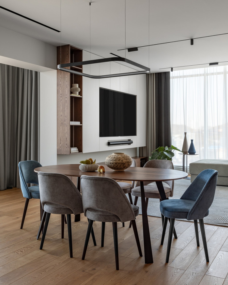 Реализованный дизайн-проект квартиры в ЖК "Высота"