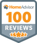 100 reviews on home advisor