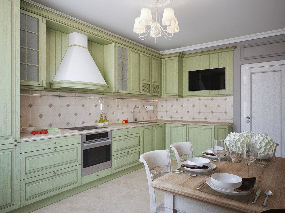 Дизайн квартиры в классическом стиле "Интел"