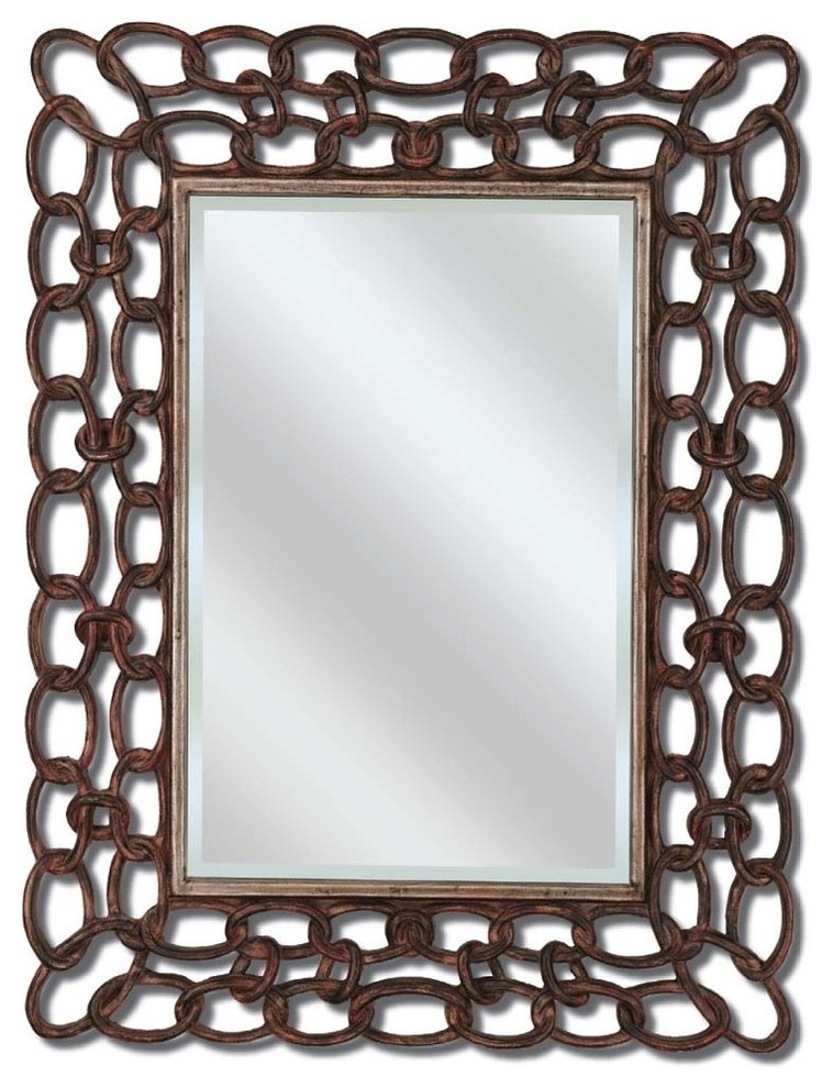 Copper Rectangle Mirror