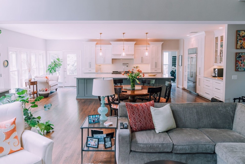 Inspiration for a transitional kitchen remodel in DC Metro