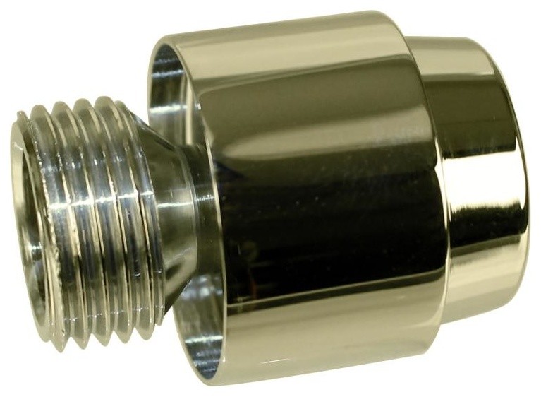 Vacuum Breaker For Hand Shower In Polished Brass Contemporary Tub