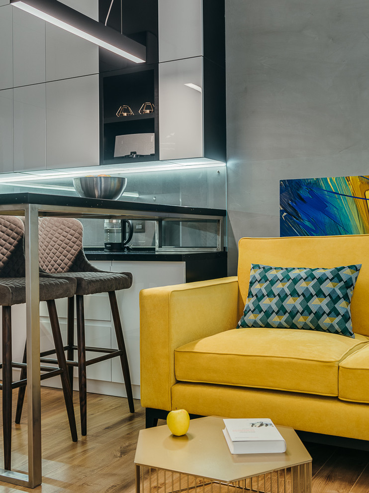 Фотографии реализованной студии в TriBeCa Apartments 43 м2