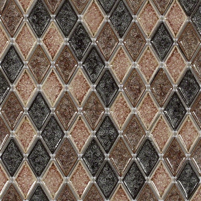 Roman Il Suolo Diamond Glass Tile Sample