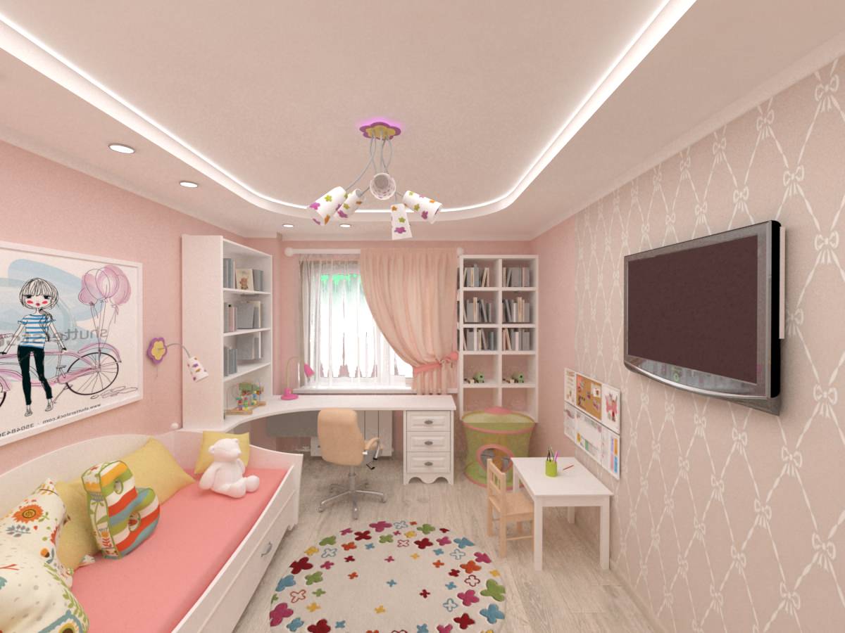 яркая квартира для молодой семьи