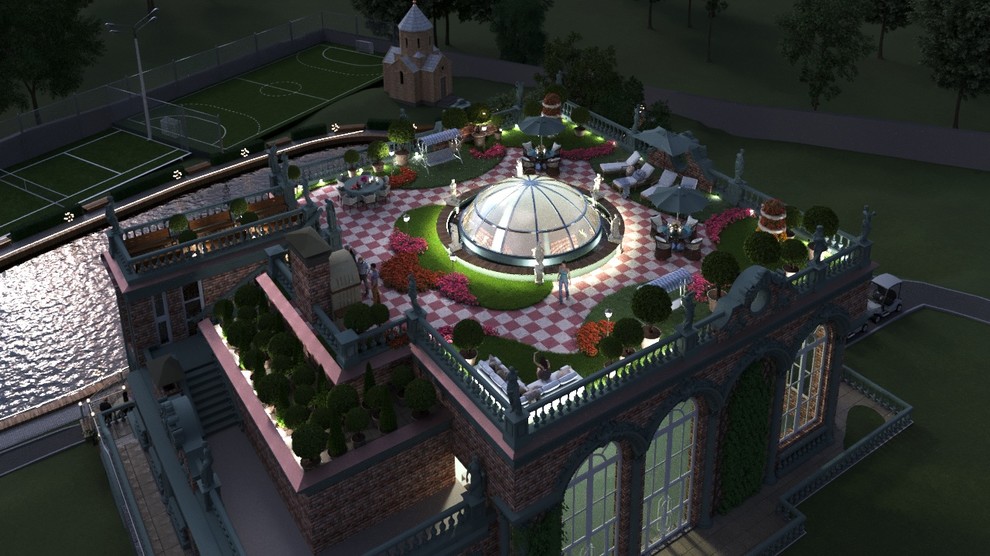 Итальянский павильон - банкетный зал на 100 и более человек