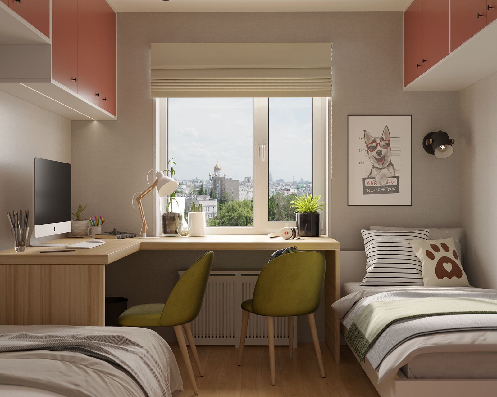 Детская для двух мальчиков-подростков