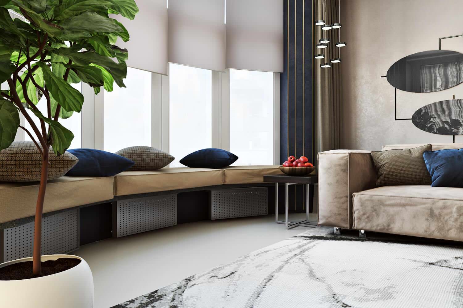 Дизайн квартиры "Городская сказка"