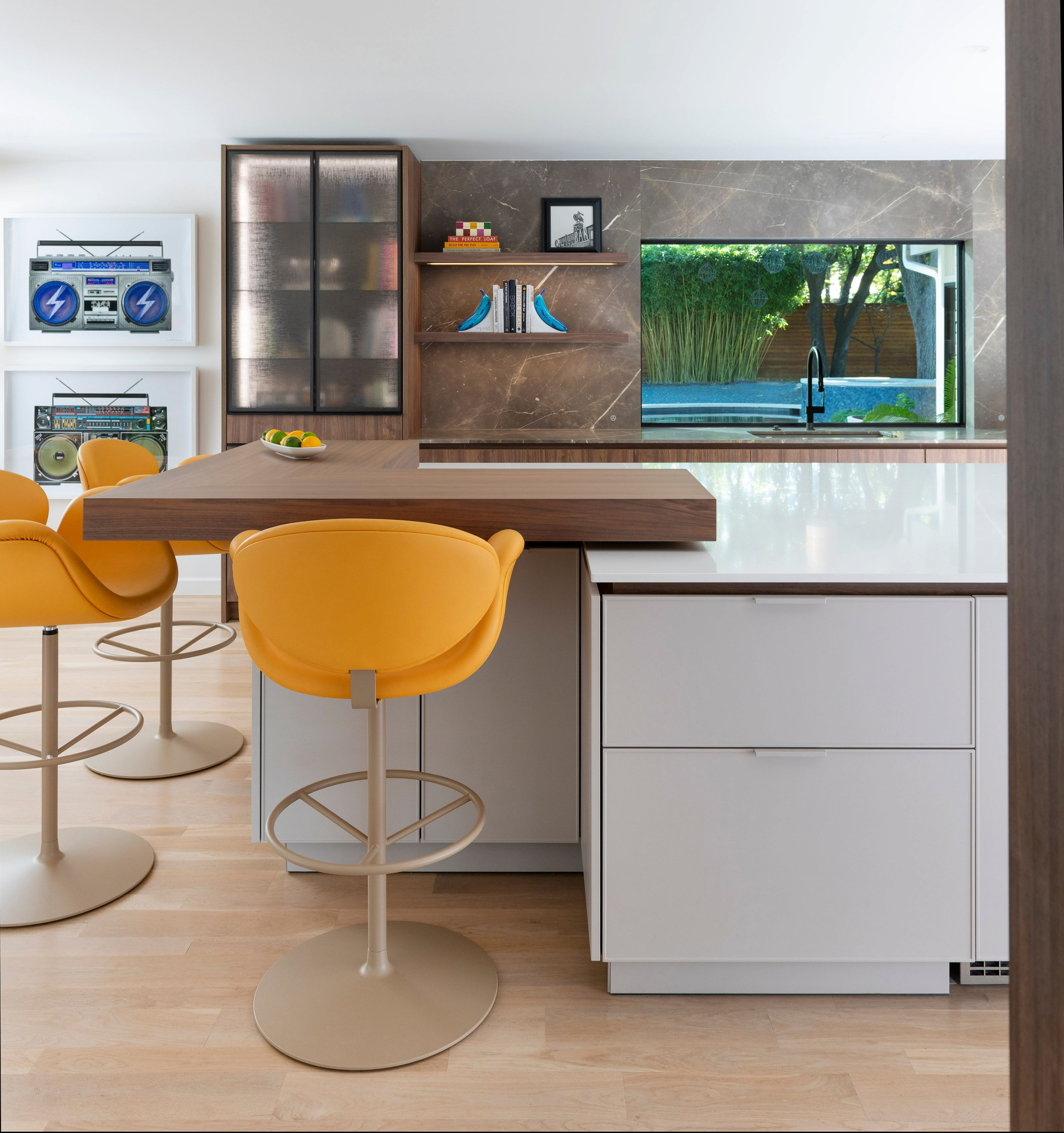 Mid-Century Kitchen and Bar Remodel