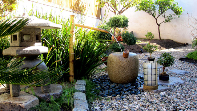 Japanese Inspired Garden Asiatisch Garten Los Angeles Von