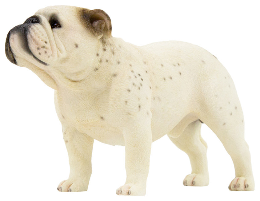 English Bulldog Statue 1:6 - Contemporary - Decorative Objects And 