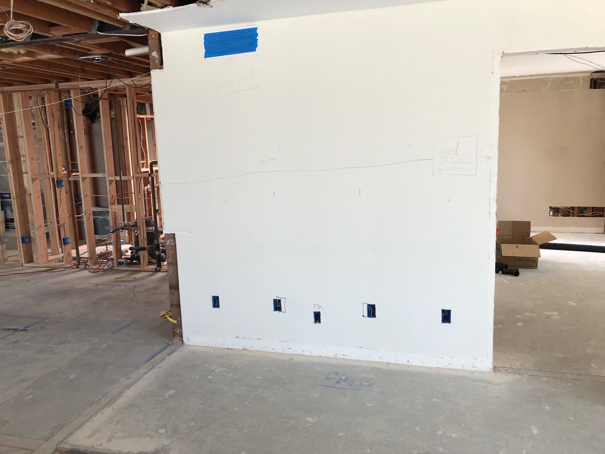 Gore Kitchen, Bathroom, Entertainment, and Back Ends