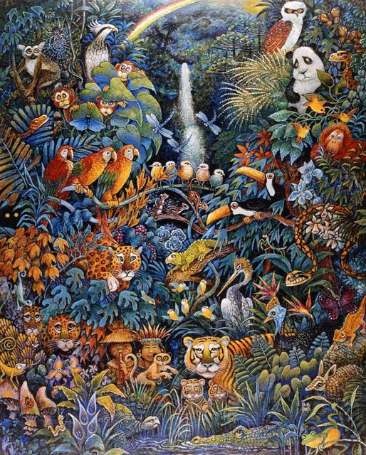 Rainforest Wall Mural