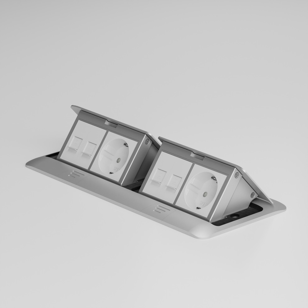 Новинка - выдвижные лючки для розеток!