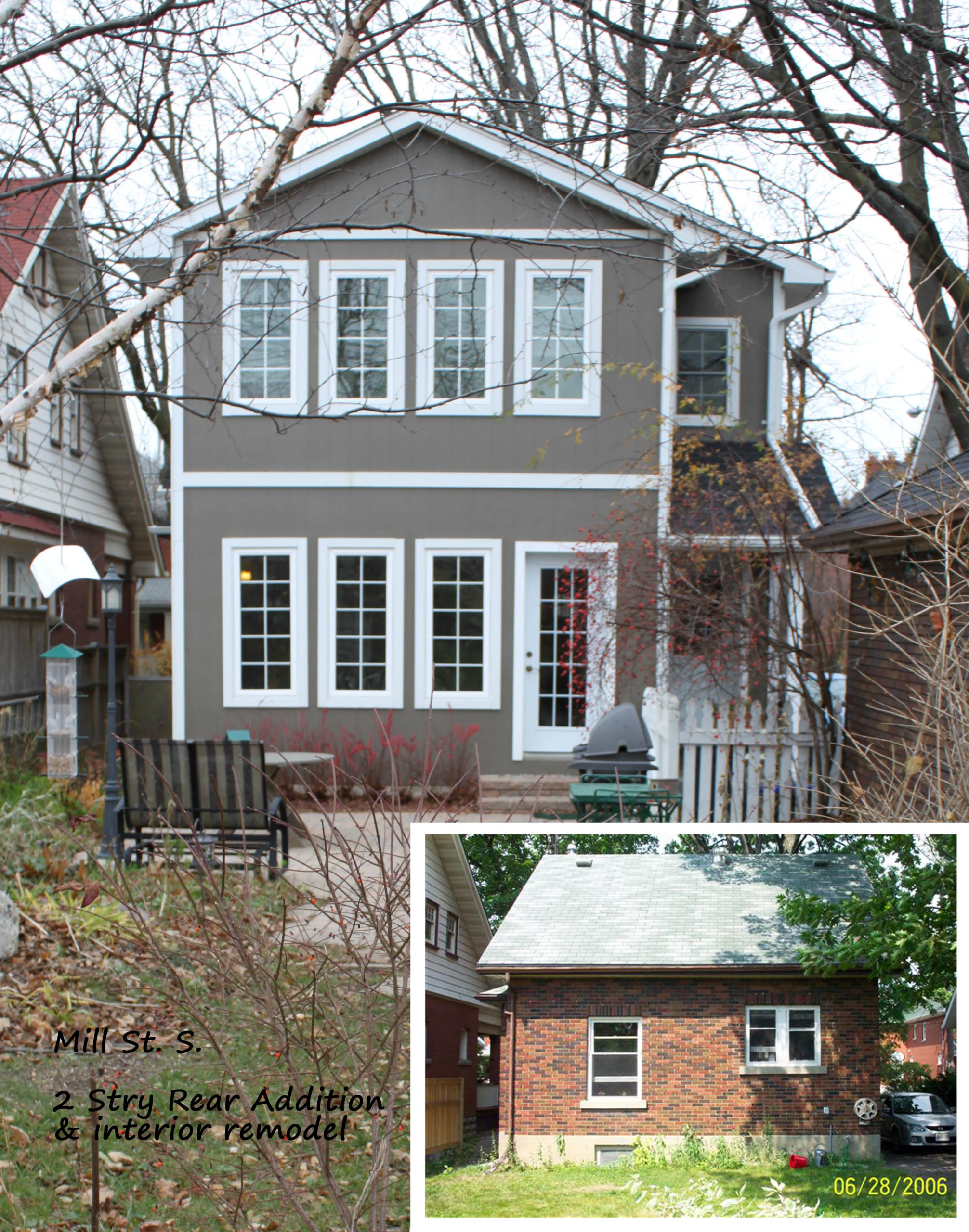 Rear before & After