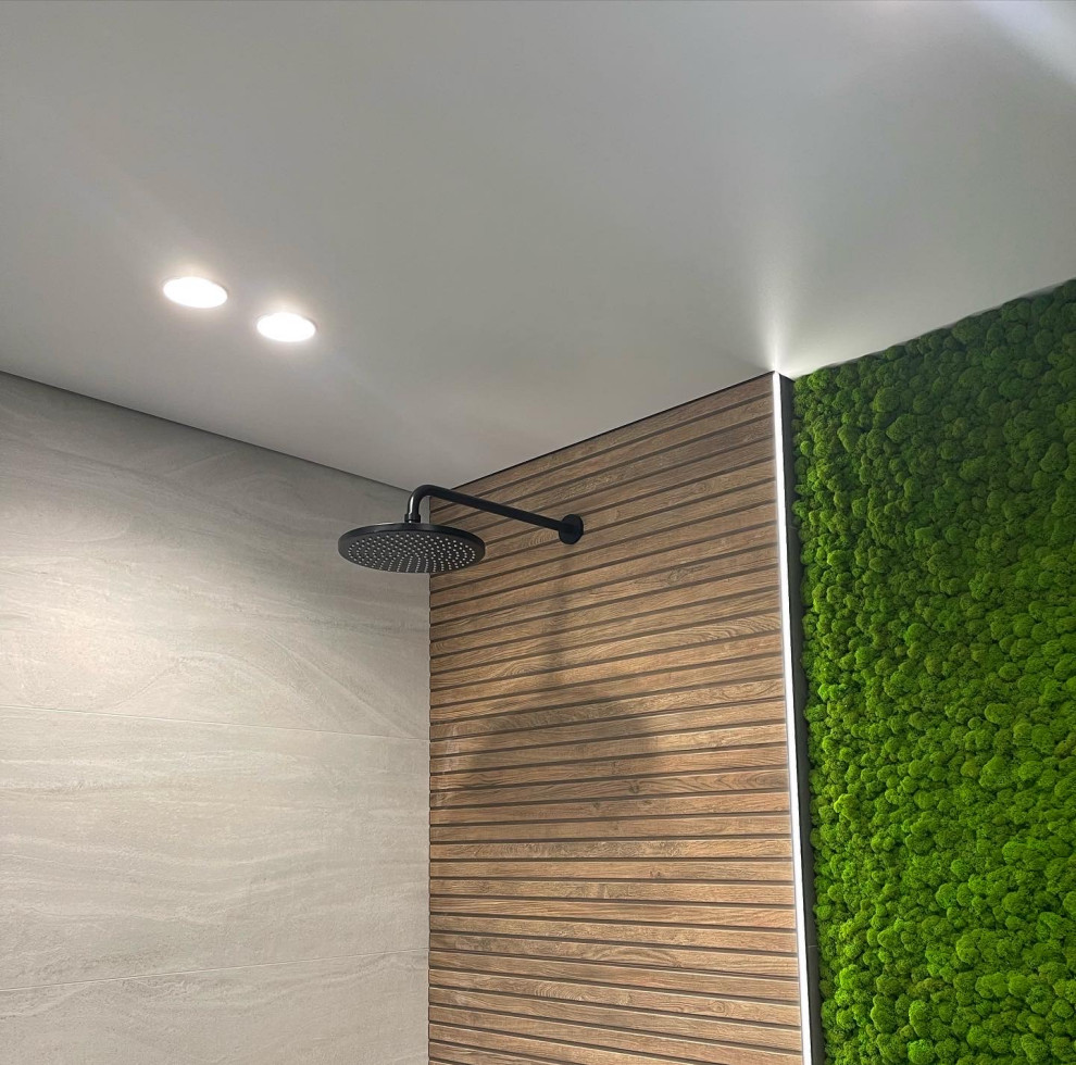 Теневые потолки и линейное освещение в ЖК Европейский берег