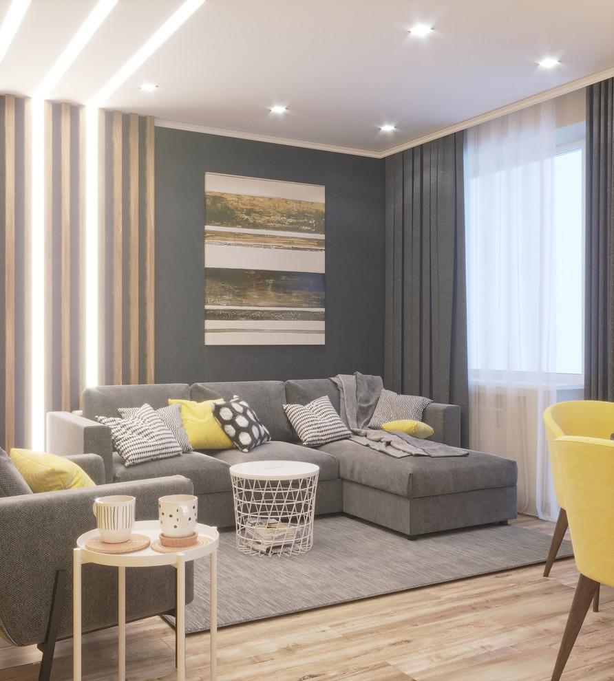 Квартира молодой семьи в современном стиле