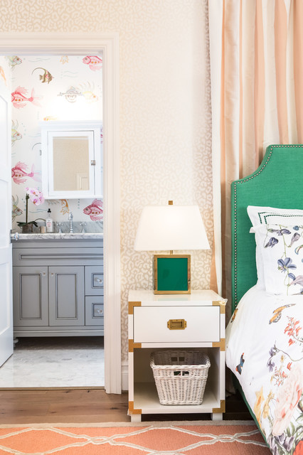 Los Angeles Colorful Cape Cod clasico-renovado-dormitorio-infantil