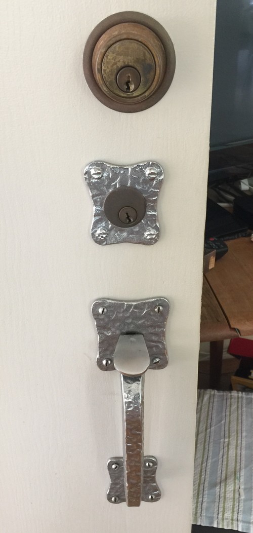 Front door interior handle keeps coming off Front door interior handle keeps coming off