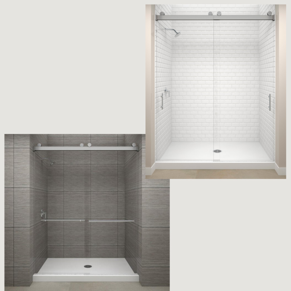 EASCO Shower Doors Synchronus Series Bathroom New York by The