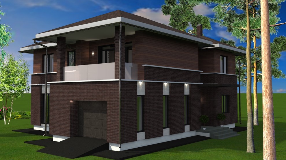 Жилой дом в п.Березовый.