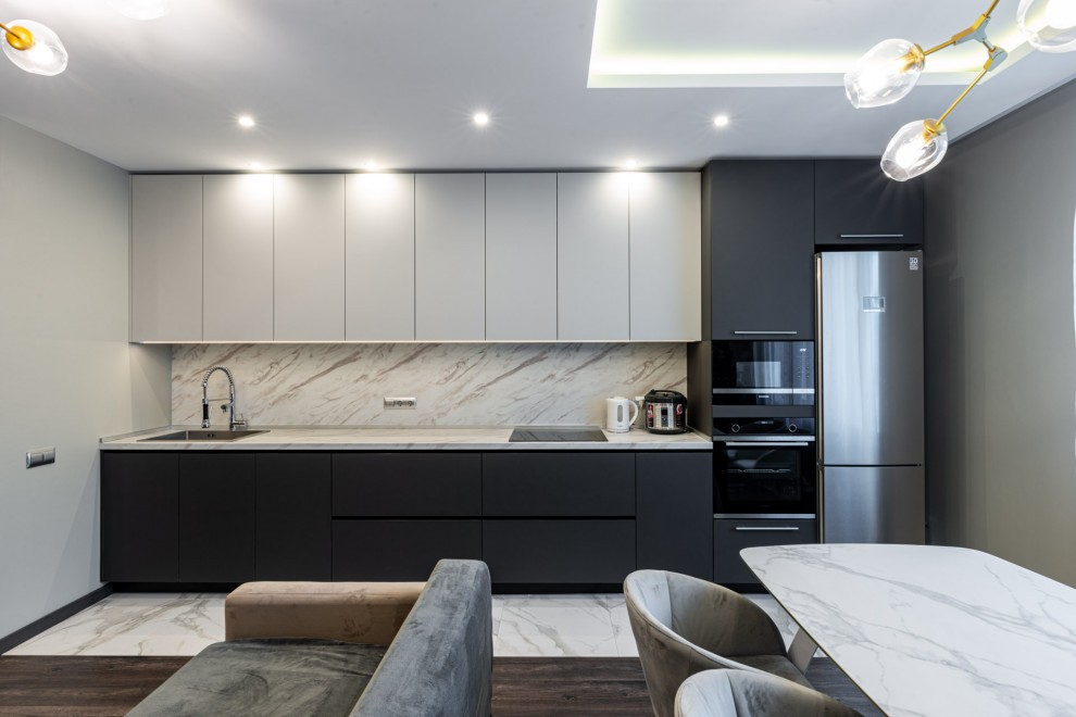 Трёхкомнатная квартир, фото выполненных работ