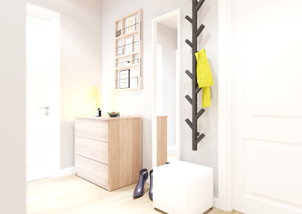 Уютная скандинавия с яркими акцентами