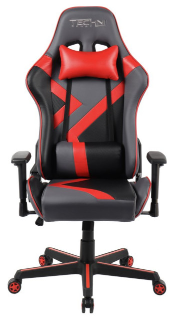 Techni Sport Office Pc Gaming Chair Red Modern Gaming Chairs By Rta Products L