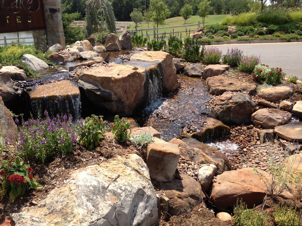 This is an example of a garden in Oklahoma City.