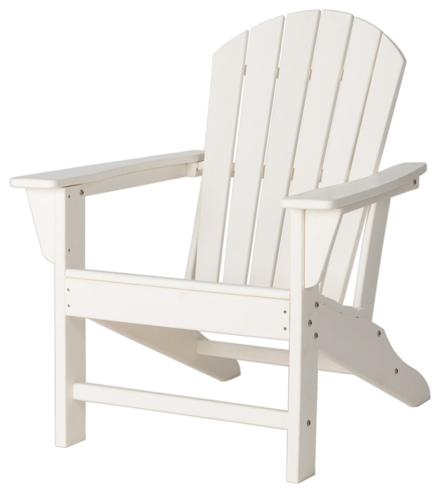 High Density Polyethylene Adirondack Chair Beach Style Adirondack
