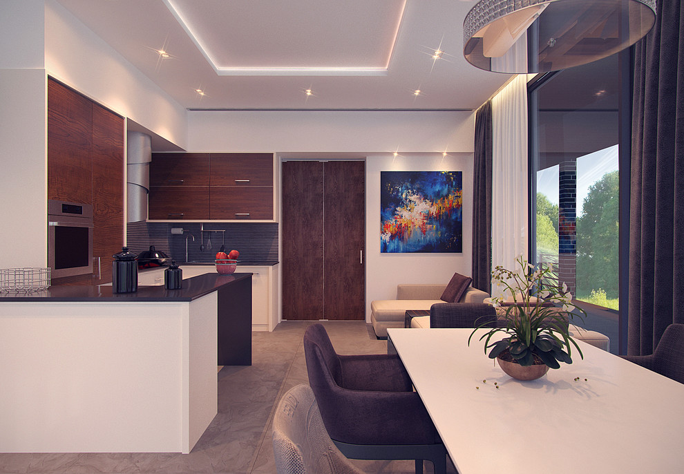 Дом с панорамой