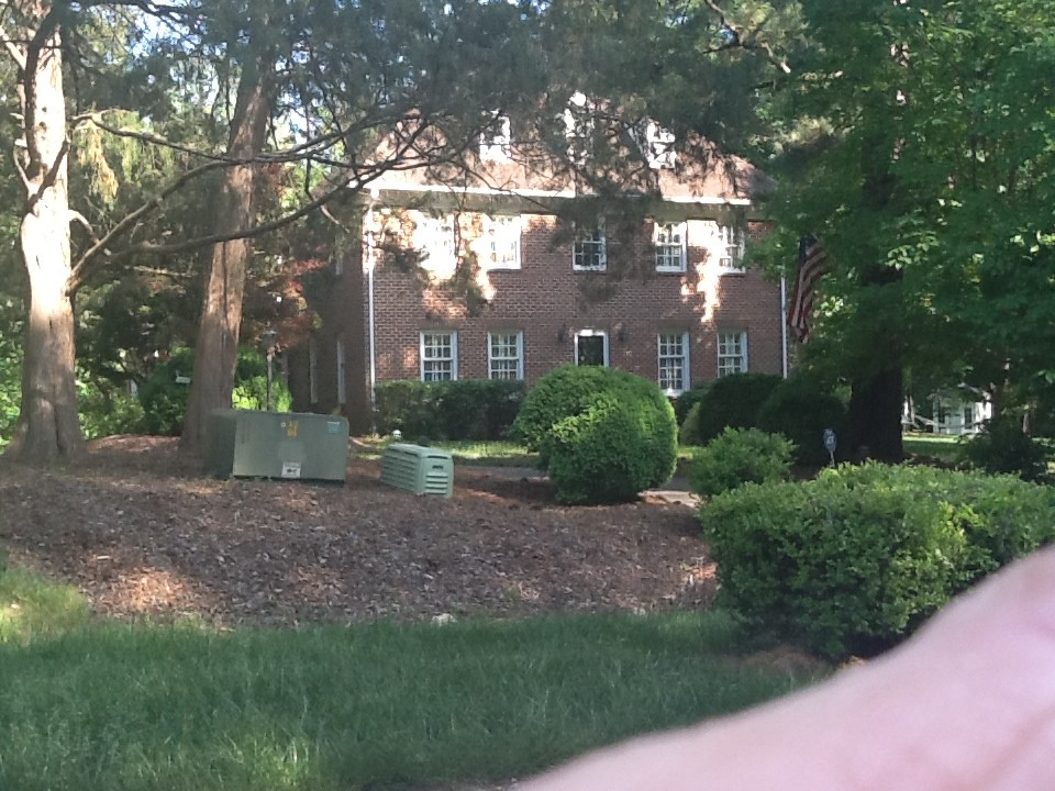 Homes built around Chapel Hill, North Carolina