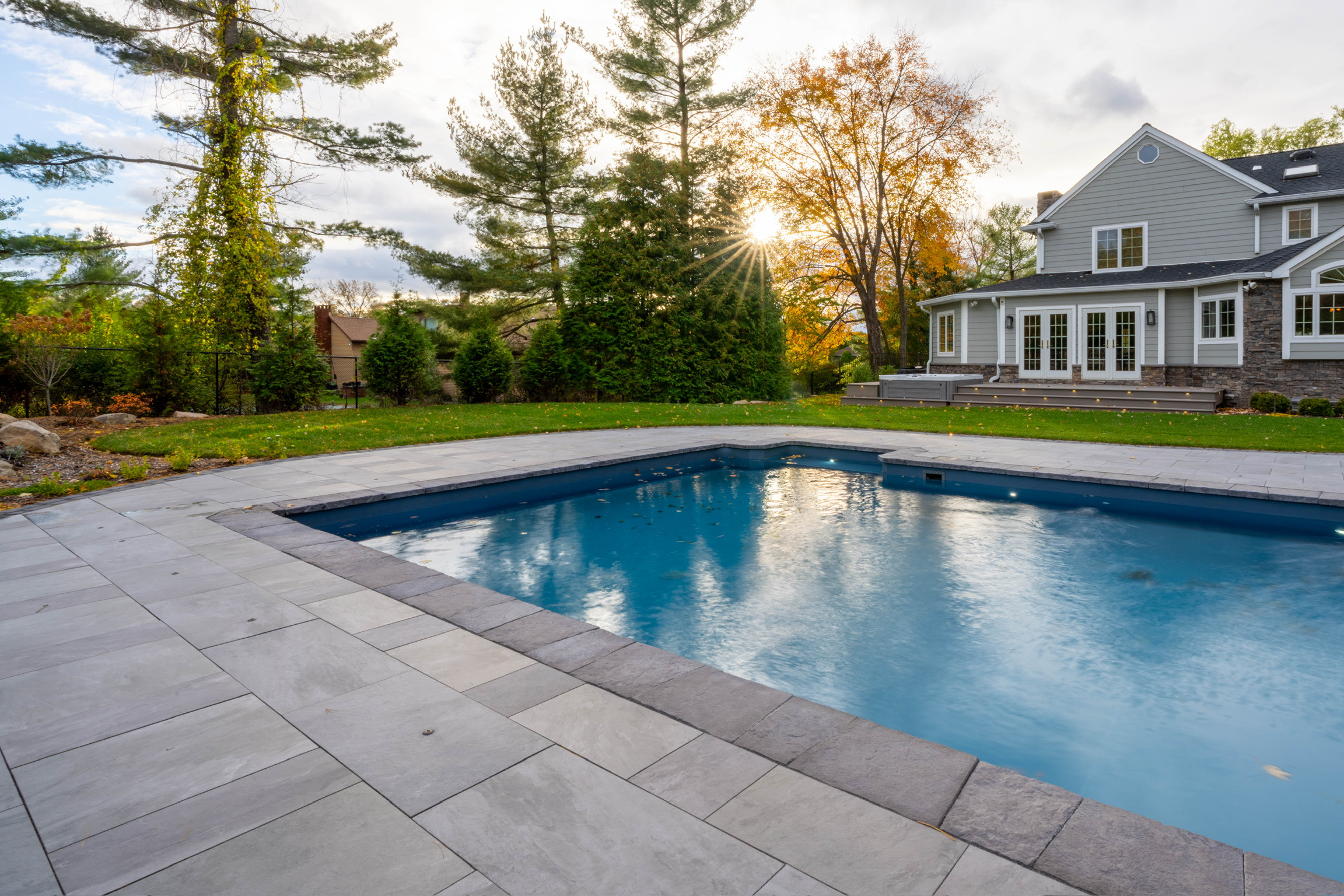 Porcelain Paradise with a Party Pavilian