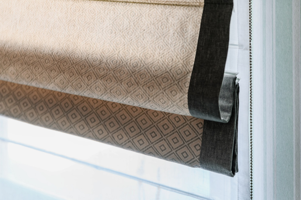 Съёмка штор в хзагородном доме