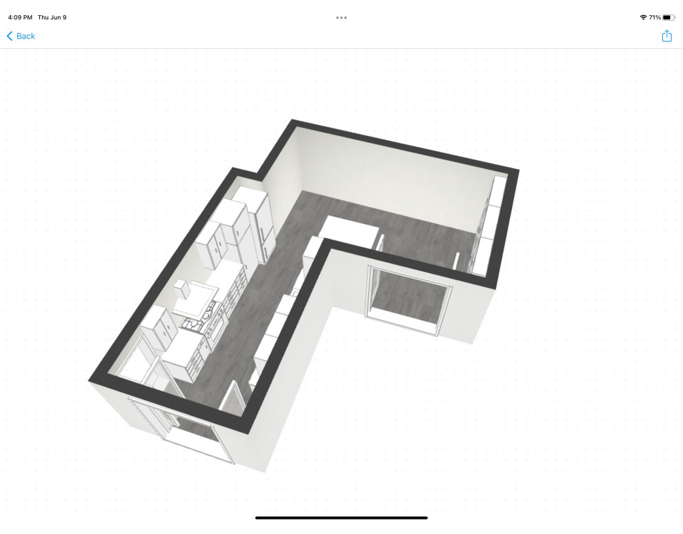 Minimalist home design photo in Seattle