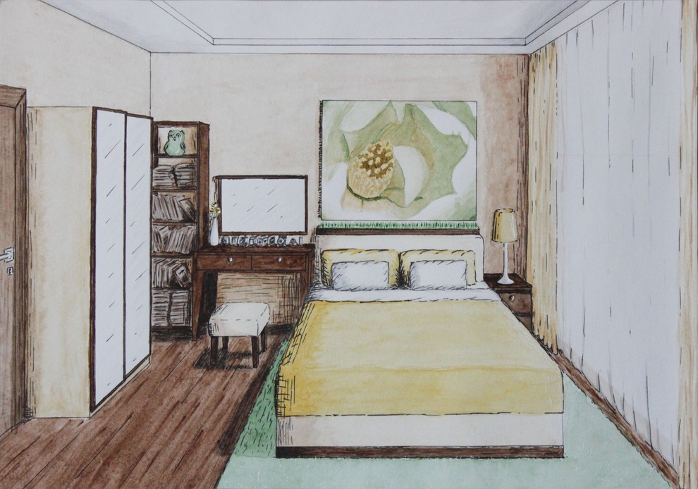 Эскизы разных стилей