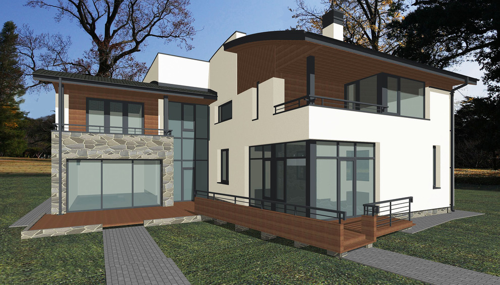 ДОМ С БАССЕЙНОМ  ВАР. 1