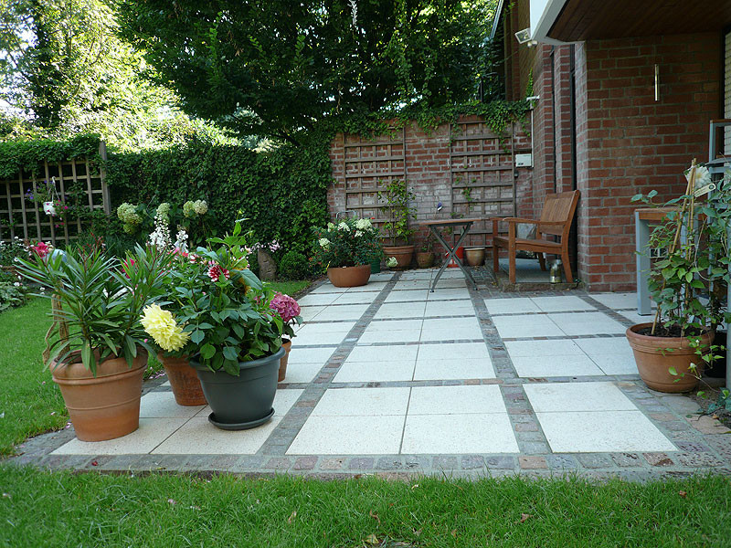 Klassische Terrasse in Düsseldorf