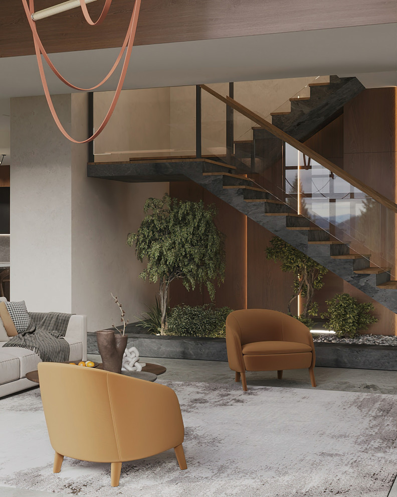 Дизайн интерьера в Образцово - 1 этаж