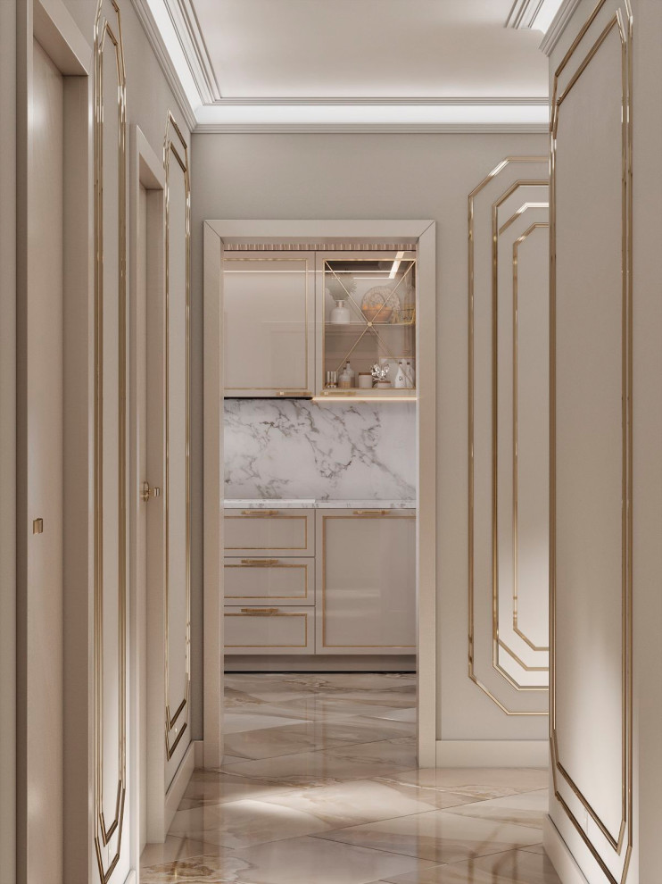 ДИЗАЙН ИНТЕРЬЕРА КВАРТИРЫ В ЖК СТОЛИЧНЫЕ ПОЛЯНЫ, 92 КВ.М