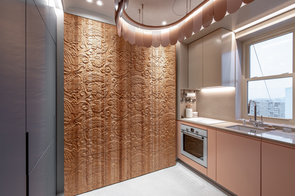 Тропическая кухня под цветком протеи