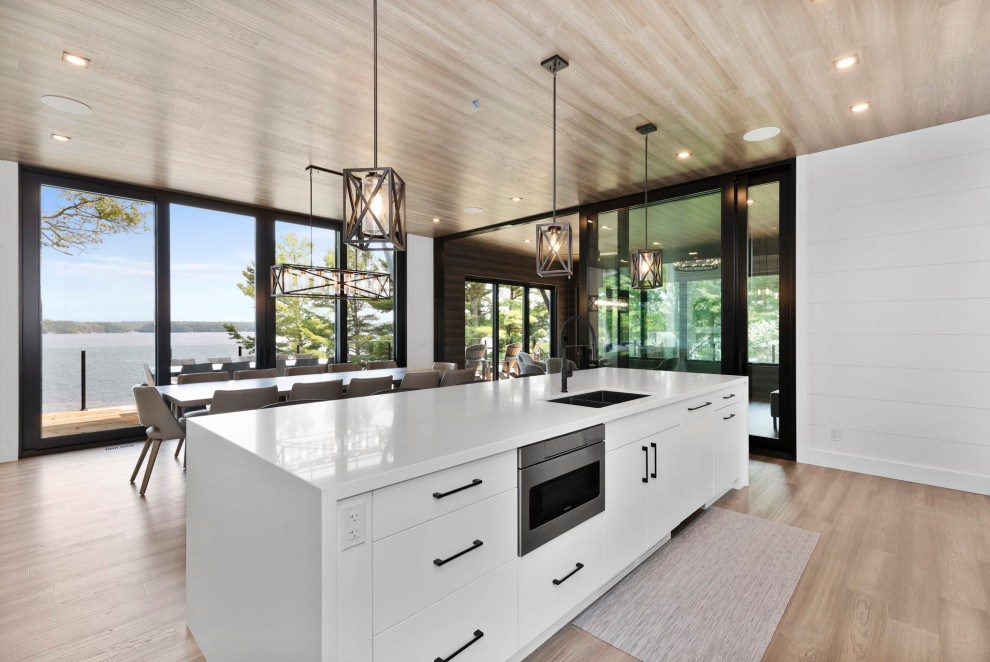 Home design - transitional home design idea