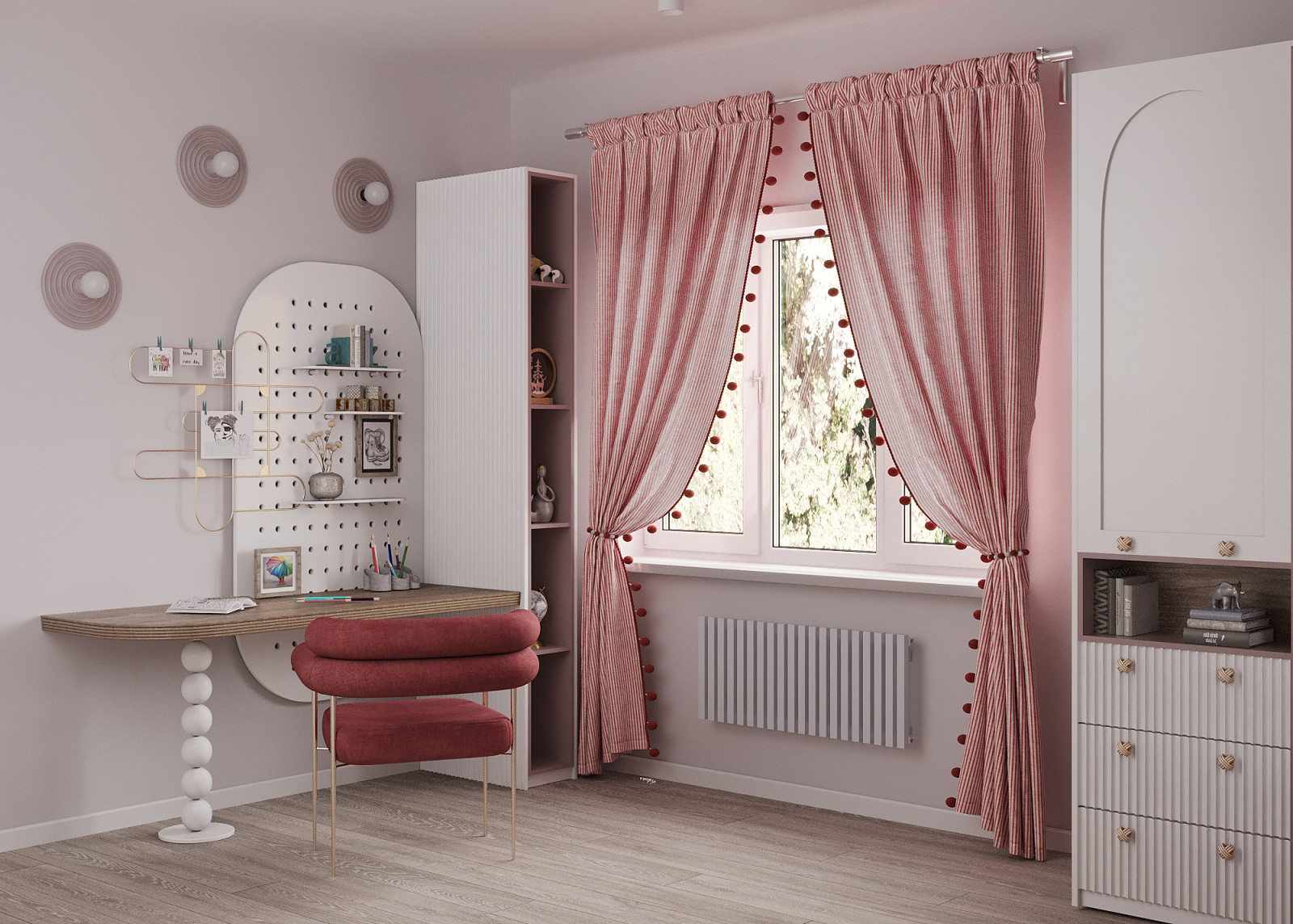 Комната для девочки подростка