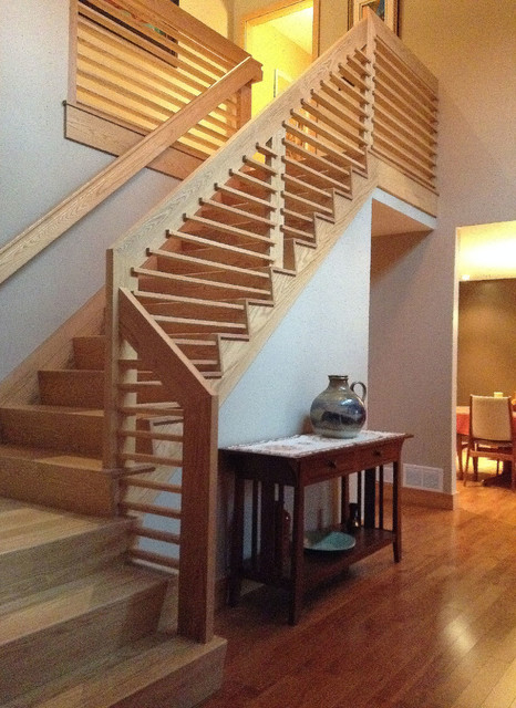 Contemporary Home contemporain-escalier