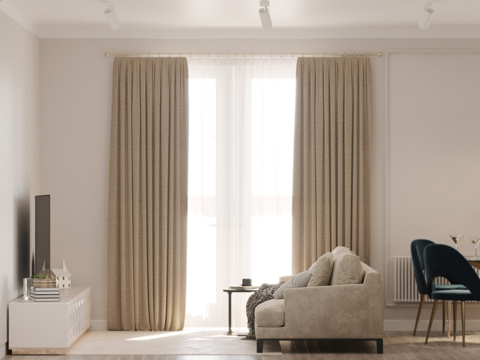 Проект квартиры в ЖК Рубин