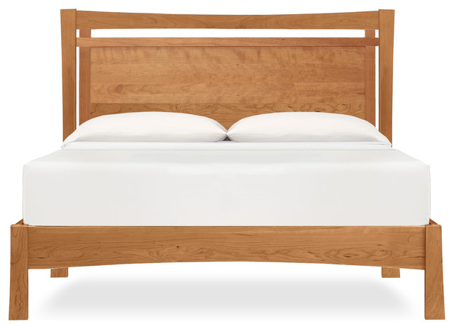 Monterey Platform Bed, Solid Natural Cherry - Craftsman - Platform Beds
