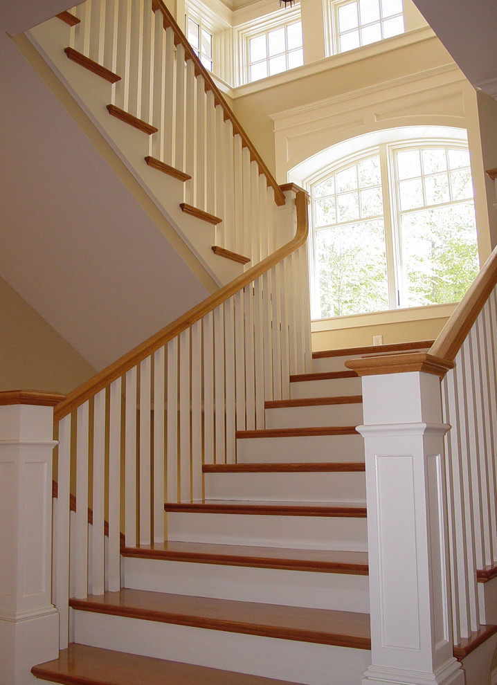 Shingle Style Residence - Craftsman - Staircase - Boston - by Fullerton